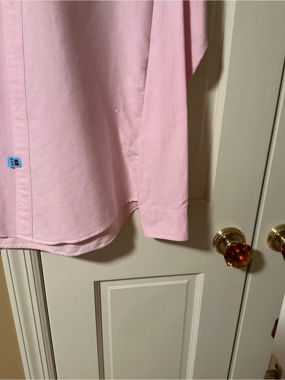 J. Crew Men's Pale Pink Dress Shirt